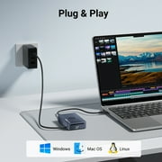 ACASIS Thunderbolt NVMe Dual Bay RAID Enclosure with High-Speed Transfer & Compatibility