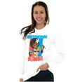 thumbnail image 3 of XOMG POP Band Brooklynn Cartoon Fan Women Plus Size Long Sleeve Graphic Tee Brisco Brands 2X, 3 of 5