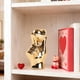 thumbnail image 5 of Adorno de Cerámica con Forma de Corazón para San Valentín | Acabado En Plata Áurea, Oro Rosa y Oro Rosa | Decoración de Escritorio Brillante y Duradera | Regalo Romántico para El Hogar y La Oficina |, 5 of 6