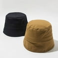 thumbnail image 3 of CoCopeaunt Fishermans hat, Korean Version Of The Black Fashion Autumn Street Bucket Hat Basin Cap, 3 of 6