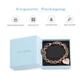 thumbnail image 7 of Cremation Bracelet for Ashes Cremation Jewelry Heart Urn Ashes Bracelet with Angel Wings Keepsake Urn Memorial Ash Jewelry, 7 of 7