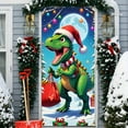 thumbnail image 2 of Christmas Door Cover Decorations, 35 X 71 inch Santa Claus Xmas Door Banner for Holiday Backdrop Party Supplies, 2 of 6