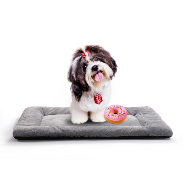 Almohadilla de cama para perros VERZEY, ultrasuave y lavable para perros pequeños