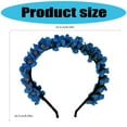thumbnail image 3 of Convenient Fabric Hair Accessories Comfortable Artificial Flower Headbands For Outdoor Event Cosplay Party Beach, 3 of 9