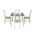 thumbnail image 3 of Powell Jane Brown 5 Piece Dining Set, 3 of 15