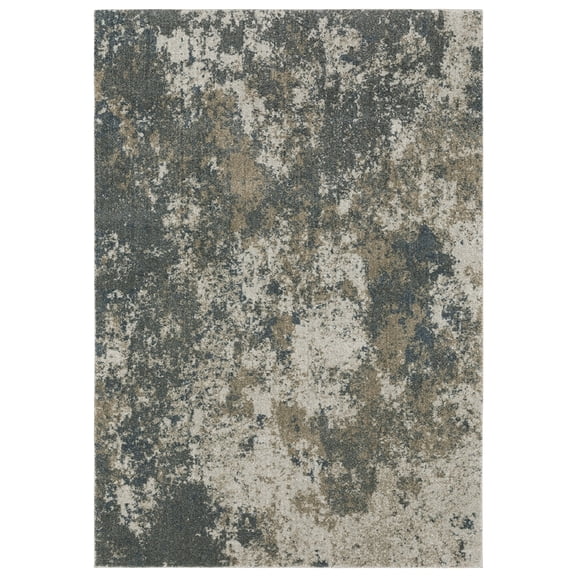 Alton Modern & Contemporary Rug 531L9 in Teal Rectangle 3' 3" X 4 ' 11"