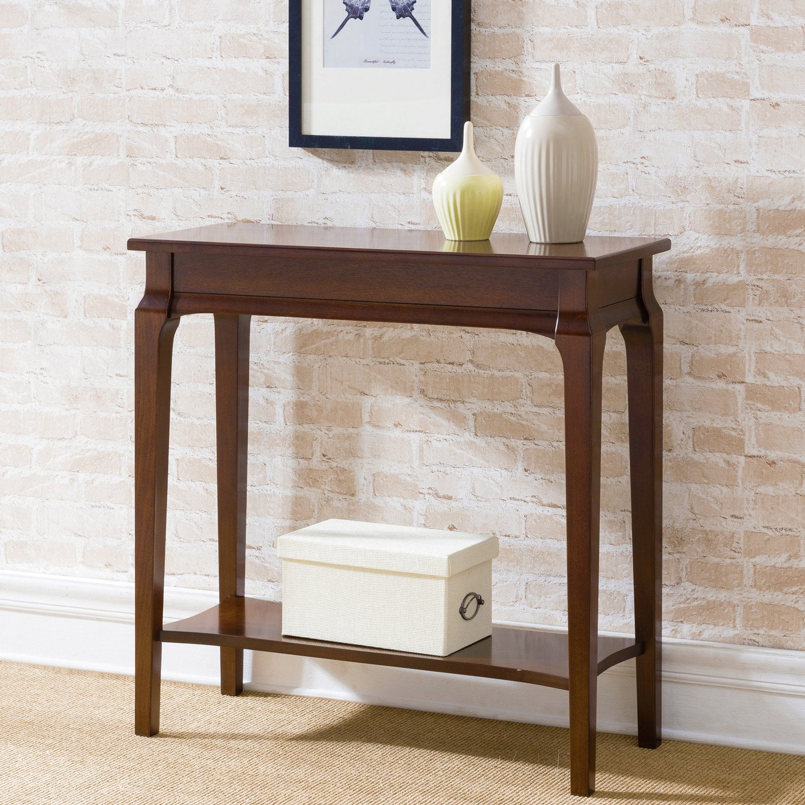 Leick Home Stratus Hall Stand  Console Table  Walmart com 