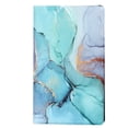 thumbnail image 1 of Étui pour Tablette Tab A7 T220 T225 Texture Marbre Vert Support Multi-Angle Protection Tout Autour Housse en Cuir PU, 1 of 5
