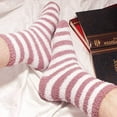 thumbnail image 2 of Women's Super Fuzzy Crazy Colorful Fun Cute Cozy Striped Socks - 8 Pairs - Assortment S3, 2 of 3