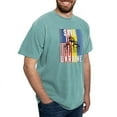 thumbnail image 4 of CafePress - Save Ukraine! America Supports Ukraine T Shirt - Mens Comfort Colors Shirt, 4 of 5