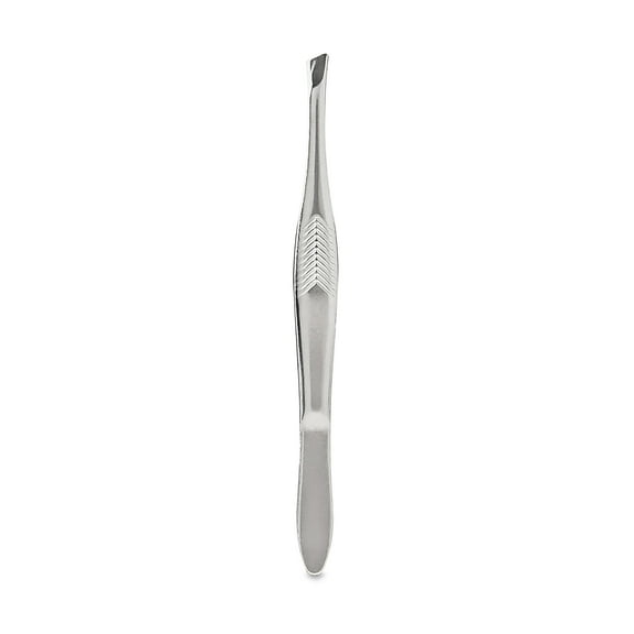 Equate Stainless Steel Classic Slant-Tip Eyebrow Tweezers, 1 Count