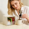 thumbnail image 1 of Wall Mount Teabag Storage Large Capacity Drawer For Coffee And Sturdy Stackable Space Optimization Large Capacity Coffee Holder Desktop, 1 of 4