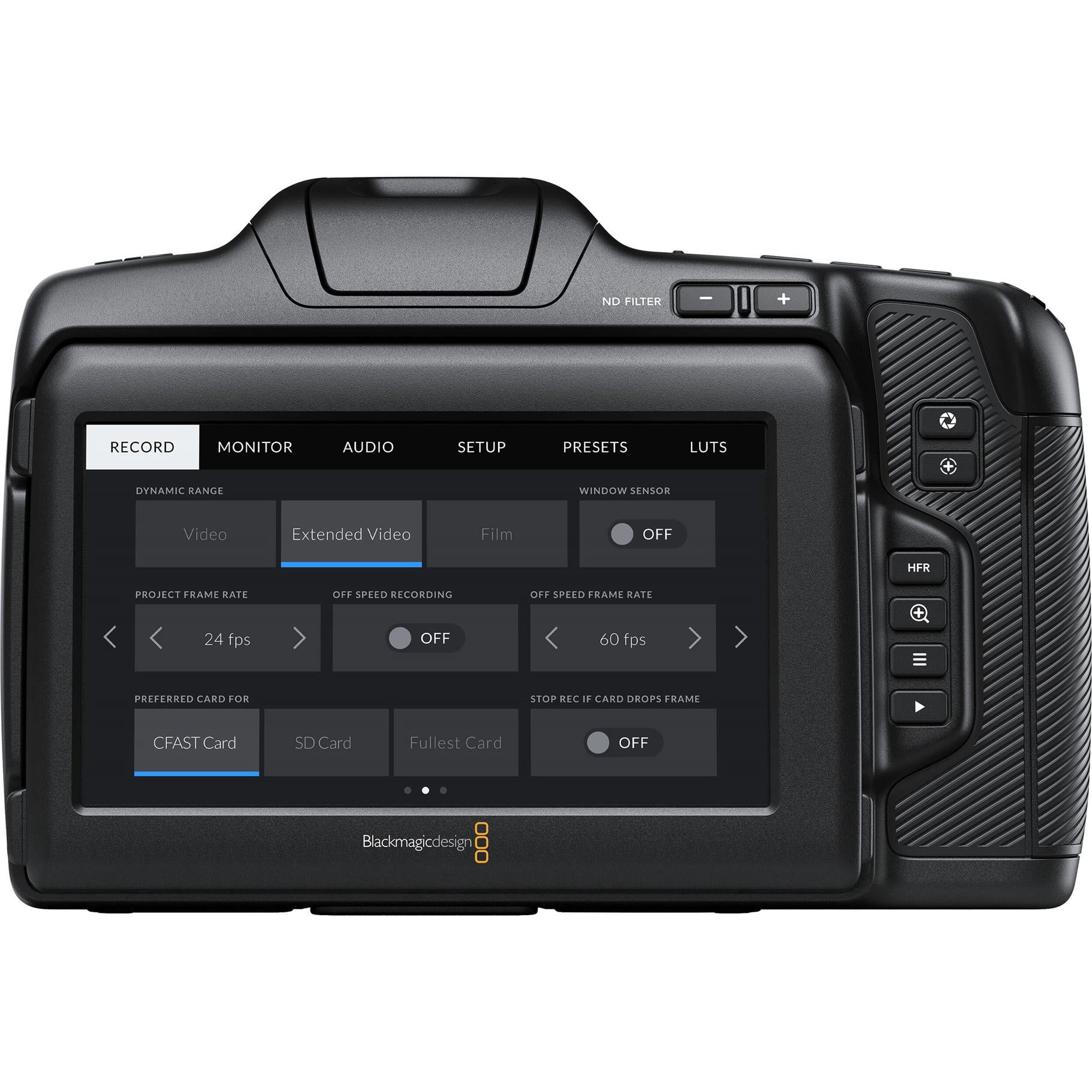 Blackmagic Design Pocket Cinema Camera 6K Pro (EF Mount) with