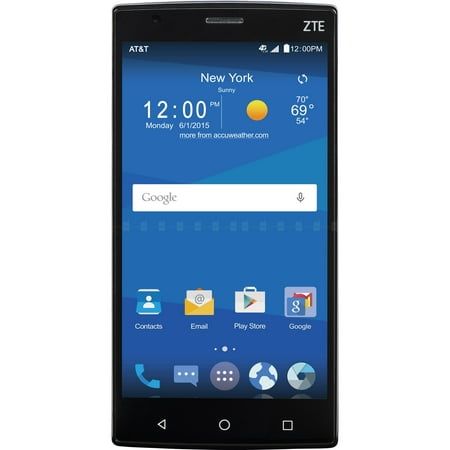 ZTE ZMAX 2 Smartphone (Unlocked), Titanium