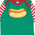 thumbnail image 4 of Inktastic Funny Hot Dog Boys or Girls Long Sleeve Baby Bodysuit, 4 of 5
