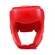 thumbnail image 1 of Boxing Headgear Head Guard Professional Soft Campling Casco de entrenamiento de equipo para Taekwondo MMA SANDA Hombres Mujeres Kickboxing Rojo, 1 of 8