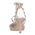 thumbnail image 5 of Womens INC Carma Studded T-Strap Pointed Toe Heels - Blush, 5 of 6