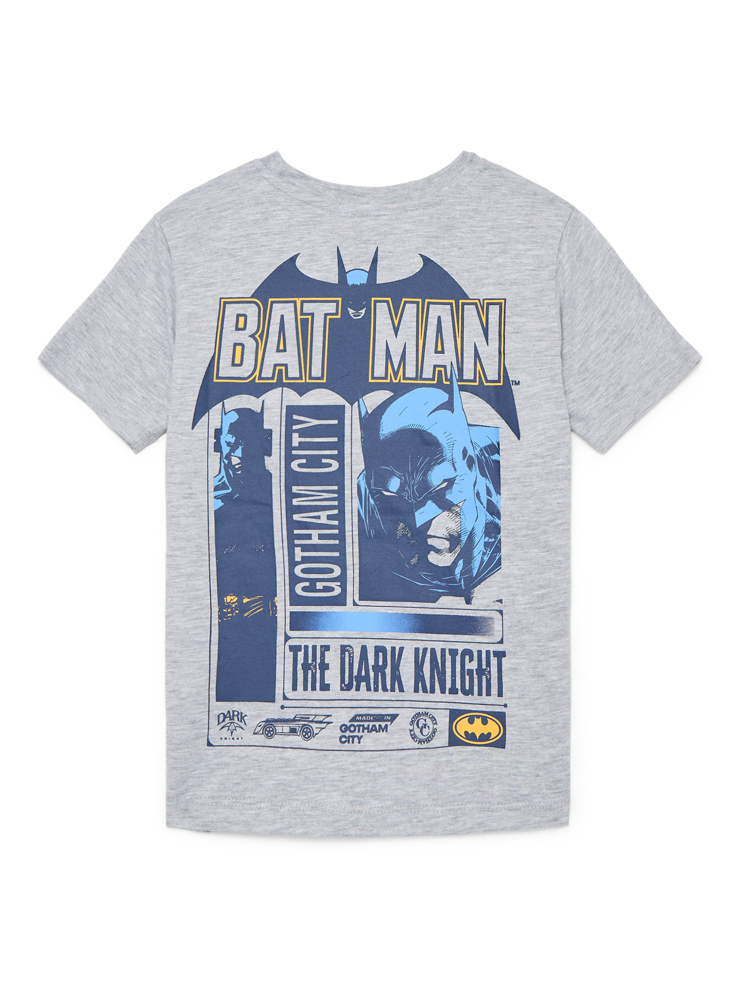 Batman Boys Graphic Tee with Short Sleeves, Sizes 4-18