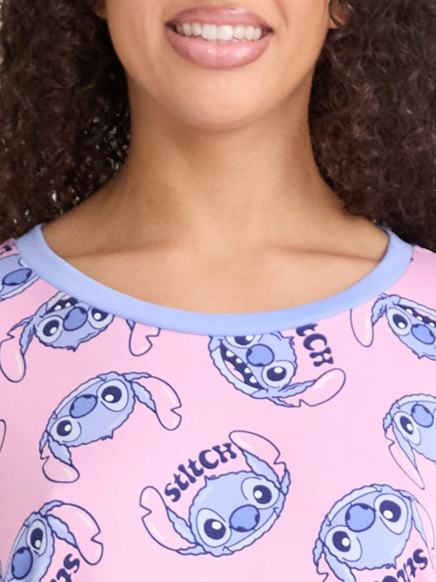 Disney Stitch Women's Sleep Shirt, Sizes XS-3X