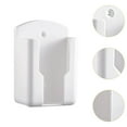thumbnail image 6 of CarpNettore Remote Control Holder Sundries Organizers Multipurpose Remote Holders Wall Fixed White, 6 of 9