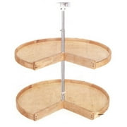 Rev-a-Shelf Wood Pie Cut 2 Shelf Lazy Susan by Oharco Distributors Inc