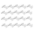 thumbnail image 2 of Maoww 20Pcs Fashion Silver 10mm Flat Square Blank Settings Cuff Links Cufflinks, 2 of 7