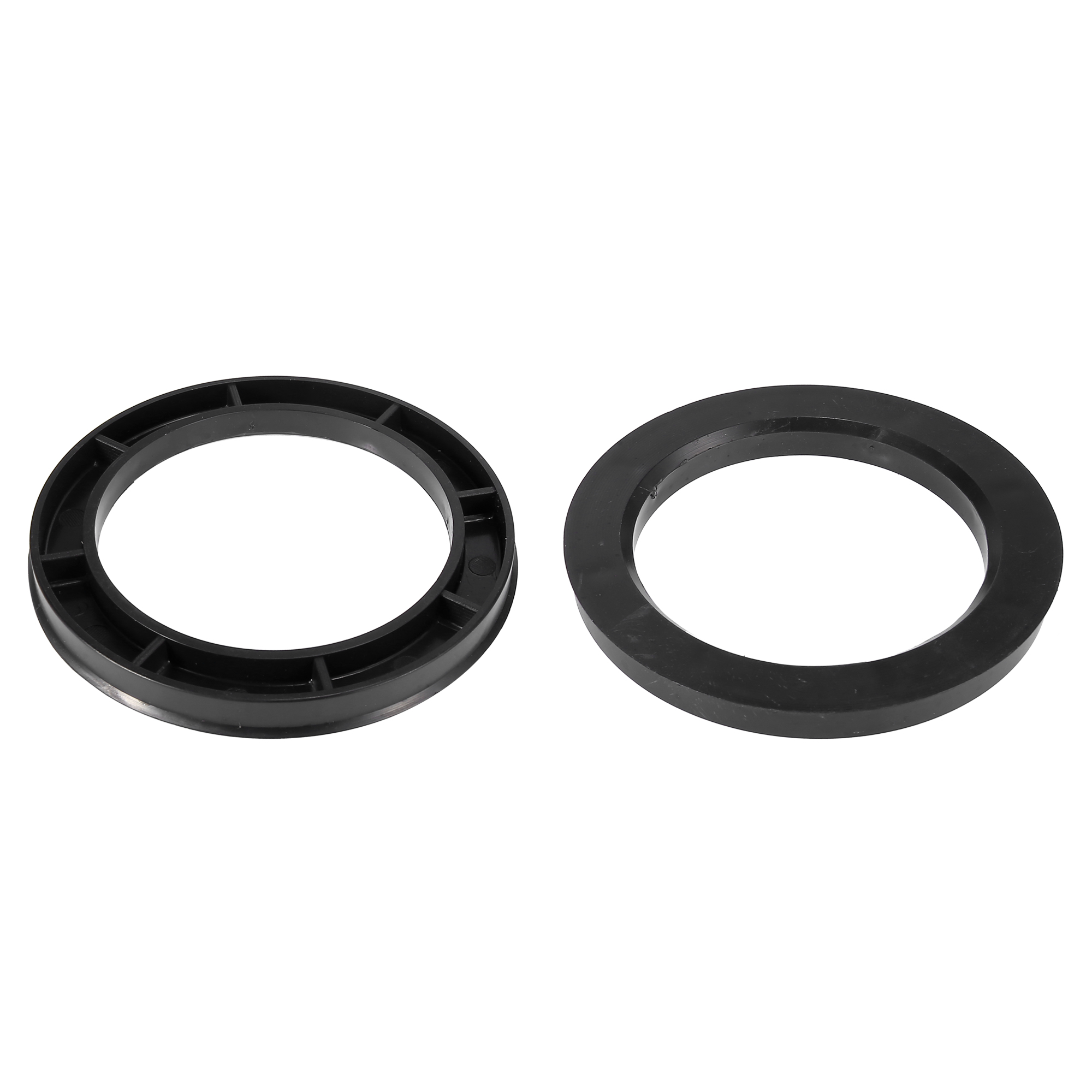Unique Bargains 4 Pcs Plastic 78.1mm to 106mm Car Hub Centric Rings