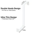 Over the Door Hooks, 10 Pack Door Hangers Hooks Heavy Duty Organizer