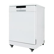 Energy Star 24 Portable Stainless Steel Dishwasher - White