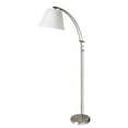 thumbnail image 4 of Dainolite Adjustable Floor Lamp - Satin Chrome, 4 of 4