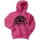 thumbnail image 1 of Sudadera con capucha Gravity Outdoor Co Logotipo negro Sangría X-Large Chaqueta, 1 of 2