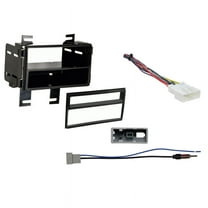 Fits Nissan Rogue S/SV 2012-2013 w/ SL Pkg SDIN Harness Radio Install Dash Kit