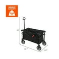 thumbnail image 3 of Ozark Trail Multi-Purpose Big Bucket Cart, Black Wagon, 3 of 13