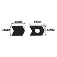 thumbnail image 2 of 1 par de cubiertas de manivela de bicicleta de silicona antideslizante MTB Ndcxsfigh Universal Protector de bielas manga de brazo accesorios de ciclismo, 2 of 9