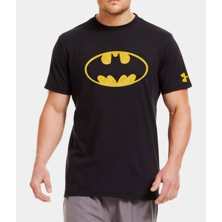 Under Armour Men's Alter Ego Patterned Batman T-Shirt Small Black 1249769 