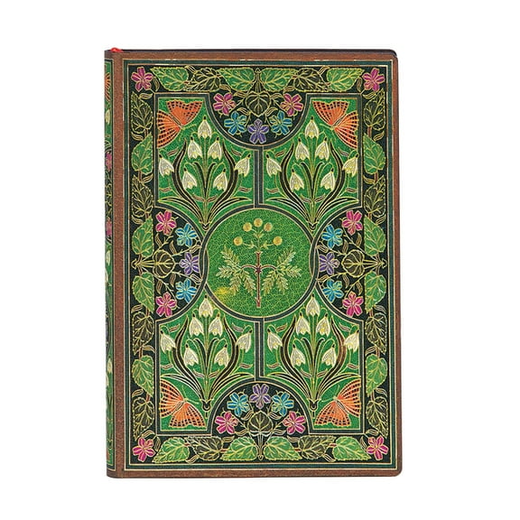 Poetry in Bloom Mini Lined Softcover Journal, 176pg, 100gsm by Paperblanks (Poetry in Bloom), (Hardcover)
