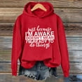 thumbnail image 2 of WZXFASHION Autumn Ladies Casual Comfortable Plus Velvet Fresh Sweet Color Matching Sweater Female 50% Off Clearance long sleeve pullover sweater, 2 of 4