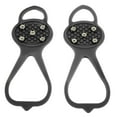 thumbnail image 3 of Teeth Ice Grips Cleats,1pair/set Anti Skid 5 Teeth Climbing Shoe Spikes Teeth Crampons Precision Engineered, 3 of 14