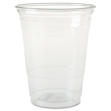 SOLO Cup Company Plastic Party Cold Cups, 16 oz, Clear, 50 pack