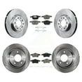 thumbnail image 1 of CMX Front Rear Disc Brake Rotors and Ceramic Pads Kit for Car Mazda 3 Sport K8C-100746, 1 of 11