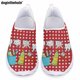 thumbnail image 1 of Doginthehole - Zapatos planos informales de verano para mujer, con dibujos de dientes, para enfermera, hospital, enfermería, cómodos, ligeros, de malla transpirable, 1 of 5