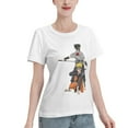 thumbnail image 2 of Women's Basic Short Sleeve T-Shirt Naruto Naruto Sasuke, 2 of 6