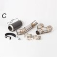 thumbnail image 2 of Motorcycle Exhaust System Exhaust Link Pipe Exhaust Muffler Accessories For BMW S1000RR System 2010 2011-2016, 2 of 4