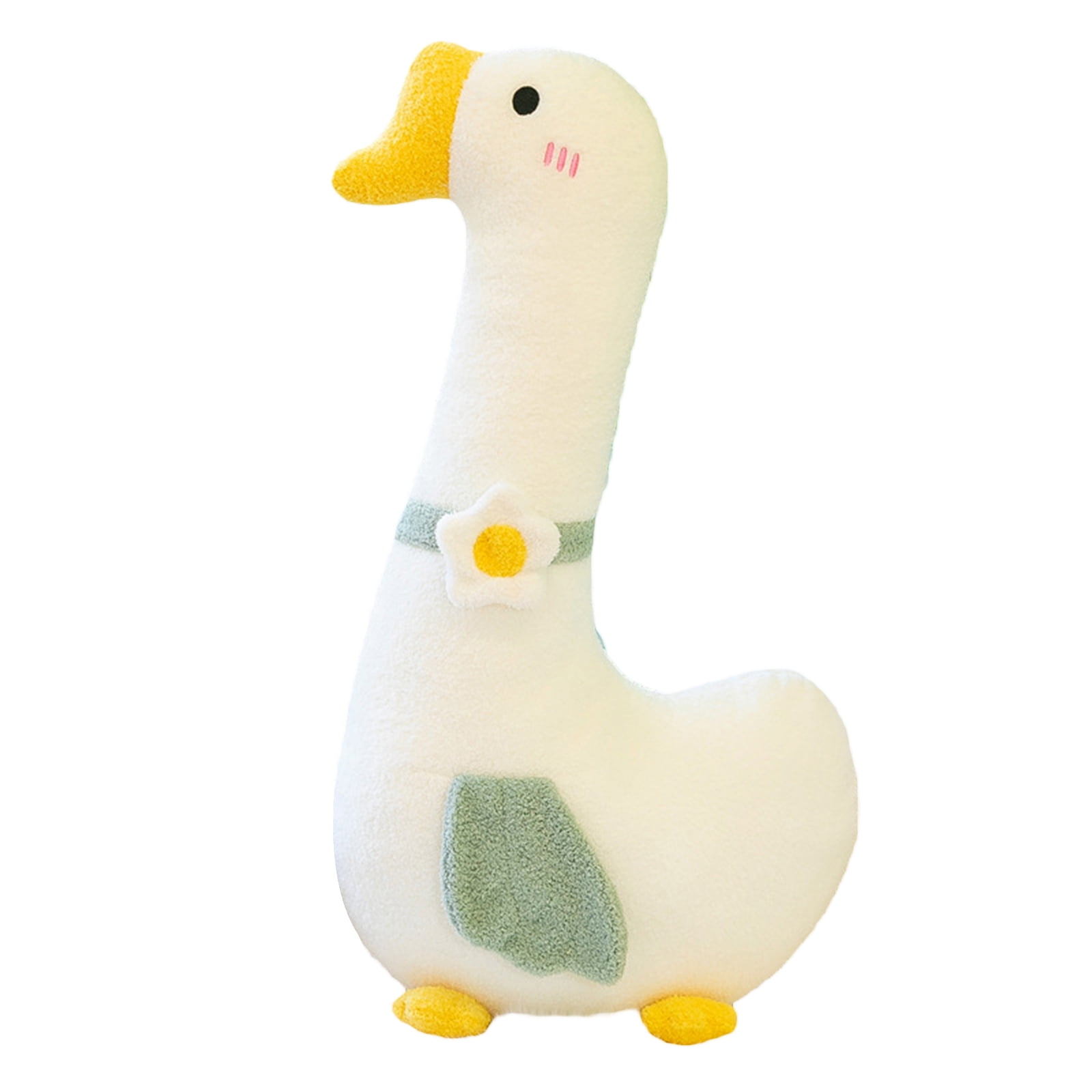 Peluche De Cisne Gigante Con Cuello Largo, Almohada De Felpa De Ganso Blanco Suave Para Abrazar, Bonita Almohada De Peluche Para Abrazar, Muñecos De Peluche De Pato, Regalos (1, 55 Pulgadas