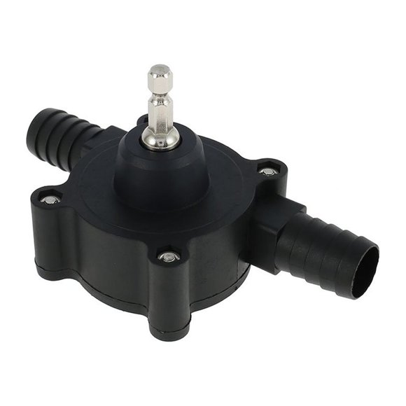 Portable Manual Electric Drill Drive Self Priming Pump Oil Fluid Water Transfer Pumps