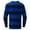 Blue, variant on Mens Outerwear Sweater Striped Knitted Round Neck Loose Fit Mens Fall And Winter Clothing,Grey,L
