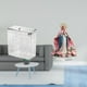 thumbnail image 2 of Papelera de cocina portátil con tapa y mesa decorativa independiente para baño, dormitorio, fiestas, hogar, estantería, festivales., 2 of 8