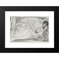 thumbnail image 2 of Arthur Bowen Davies 24x18 Black Modern Framed Museum Art Print Titled - Torment (1919-1920), 2 of 5