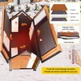 thumbnail image 7 of Aivituvin Dog House with Insulated Liner Anti-Chewing Metal Frame Design, 7 of 7