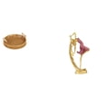 thumbnail image 1 of Elegante Escultura De Cesta De Frutas Para Decoración De Escritorio De Hogar Y Oficina Con Bailarina, Tazón Para Servir Refrigerios Y Figura De Resina De Regalo., 1 of 8